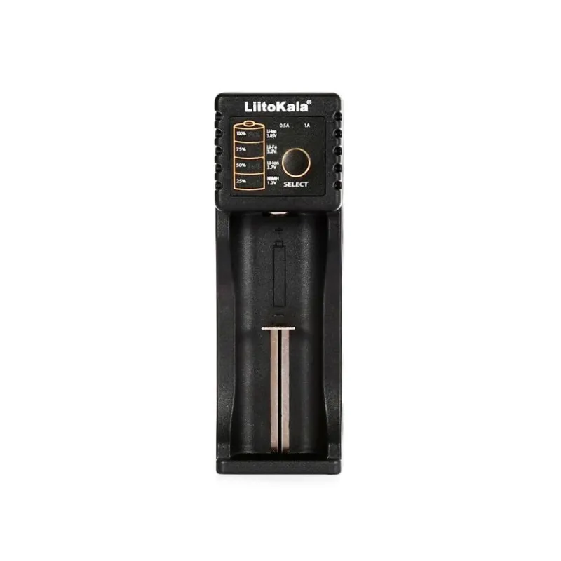 Зарядний пристрій LitoKala Lii-100B для 1 акум (18650, 26650, АА,ААА) з індикацією зарядки 2159 