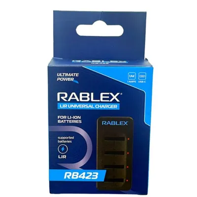 Зарядний пристрій для дискових акумуляторів 2032, 2025, 2016 5909 Rablex