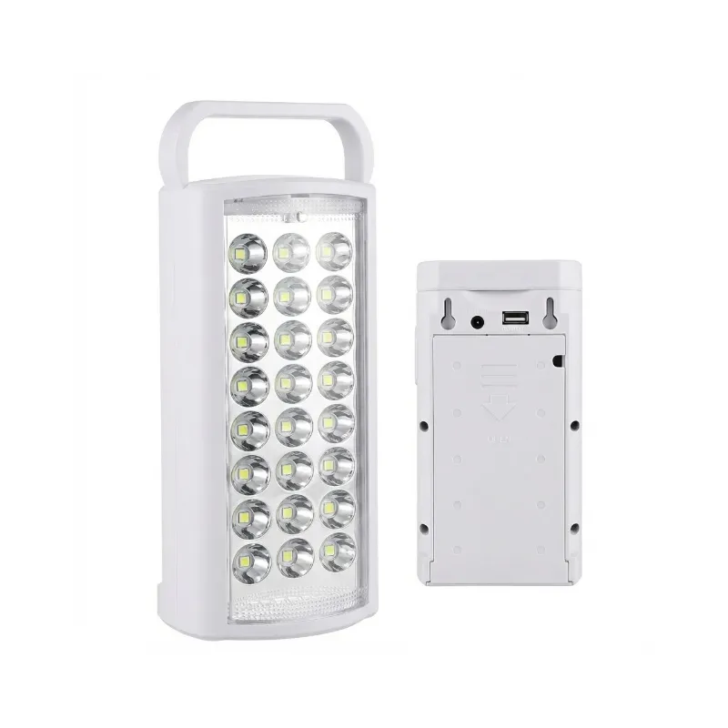 Ліхтар акумуляторний ALMINA, 24 LED, USB, до 80 годин 10187  - фото 3