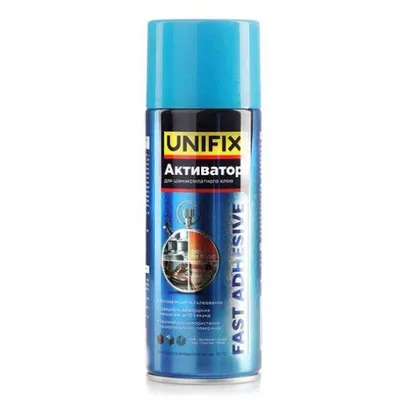 Активатор для ціанакрилатного клею 200мл UNIFIX 7690