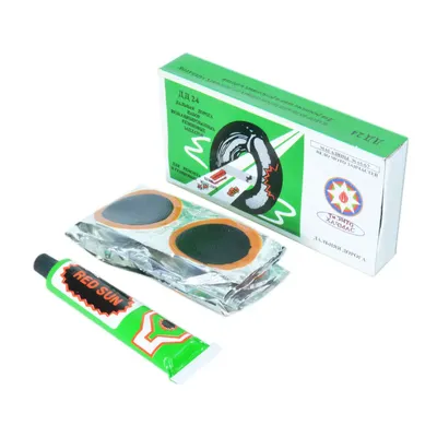 Клей + 24 круглі гумові латки RS0024 0467