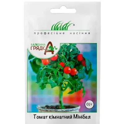 Проф насіння Томат кімнатний Мінібел 0,1г 00478