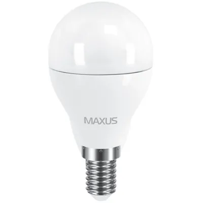Лампа  світлодіодна G45 мінікуля 6 Вт Е14  4100K 446 MAXUS