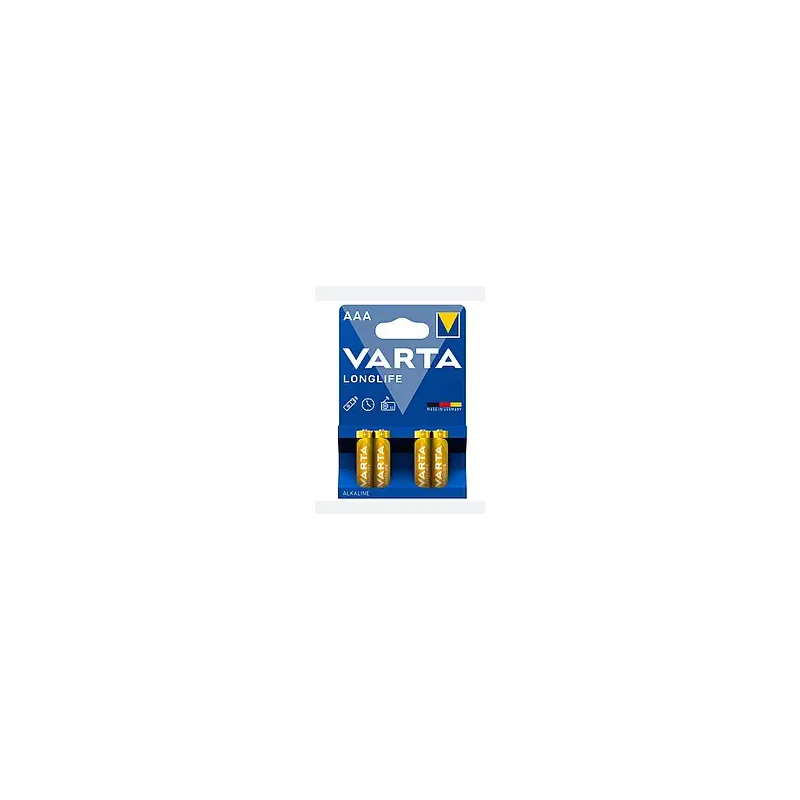 Батарейка палець (АА) лужна  Long Life жовта 2924 Varta 