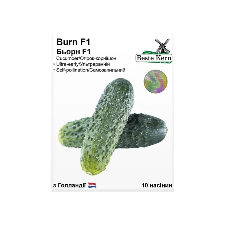 Огірок Burn F1 10 шт 10203 Beste Kern 