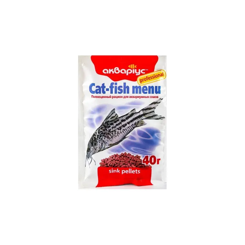 Корм Акваріус для сомів 40 г 356 Продукт 