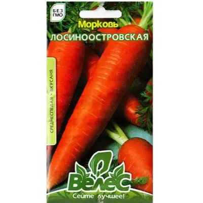 Морква Лосиноостровська 3гр 100212 Велес