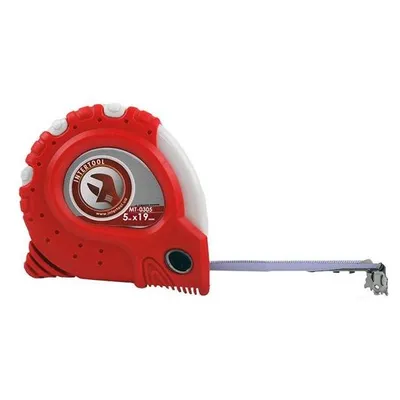Рулетка 0305 з фіксатором  5м*19мм 3594 INTERTOOL