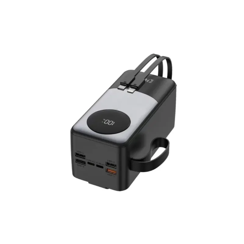 POWER BANK Зовнішній акумулятор (Power Bank) KPG KPG-502X 50000mAh 22.5W з LCD дисплеєм п184 