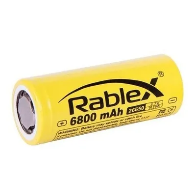 Акумулятор RABLEX -  26650 6800mAh 3.7V 5025