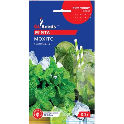 М'ята коктейльна  Мохіто 0,1 г 3054 GL SEEDS