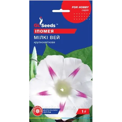 Іпомея Мілкі  Вей біла 1гр 95184 GL SEEDS
