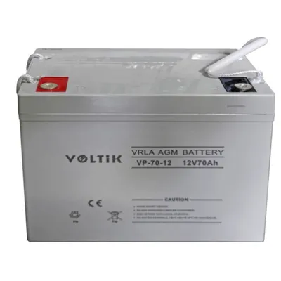 Акумулятор 12V 65 Ah Voltik 18650