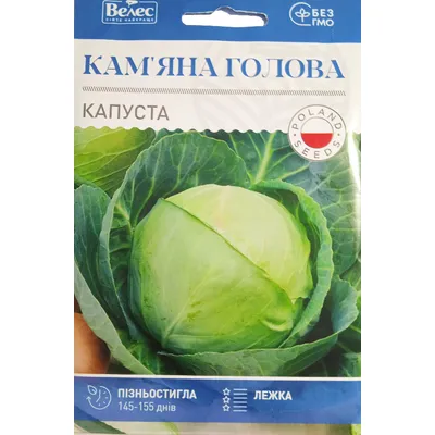 Капуста Кам'яна голова  2,5 г МАКСІ 95048 Велес