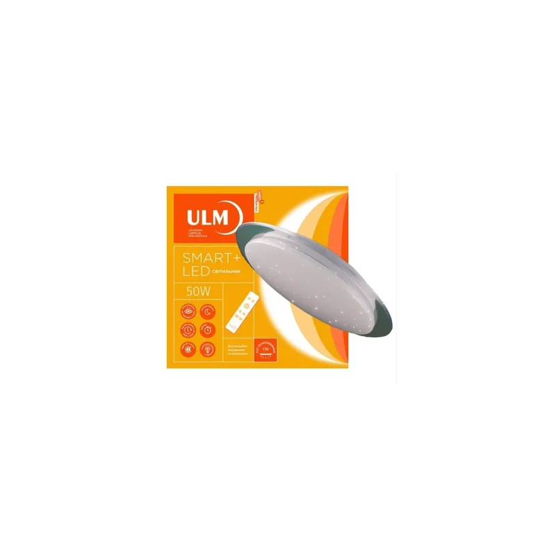 Світильник накладний ULMS SMART R03-S-350-50-P3  50 Вт, 4000 Лм, 45 см 14857 ULM 
